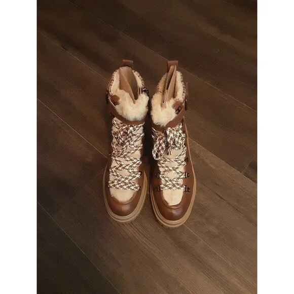 Circus Ny Women's Gretchen Hiker Boots (Dark Golden Caramel) - Size 7 M - Picture 5 of 5